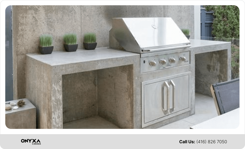 Top 5 Outdoor Countertop Materials and Ideas 4 Outdoor Countertop Ideas - Concrete
