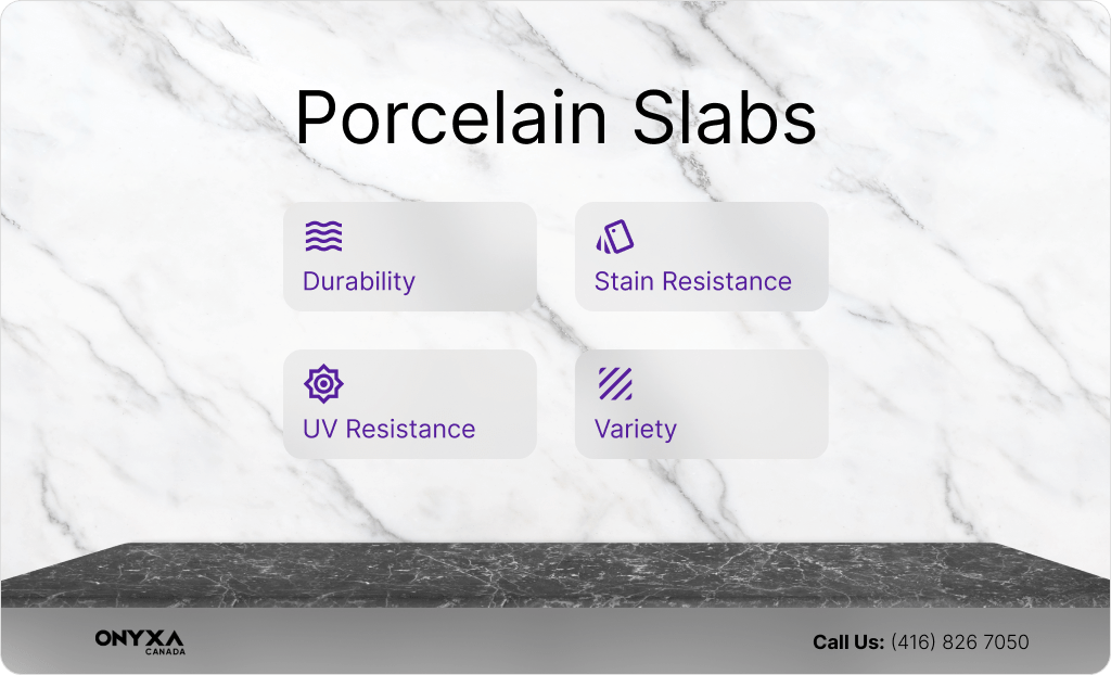 How to install porcelain countertops