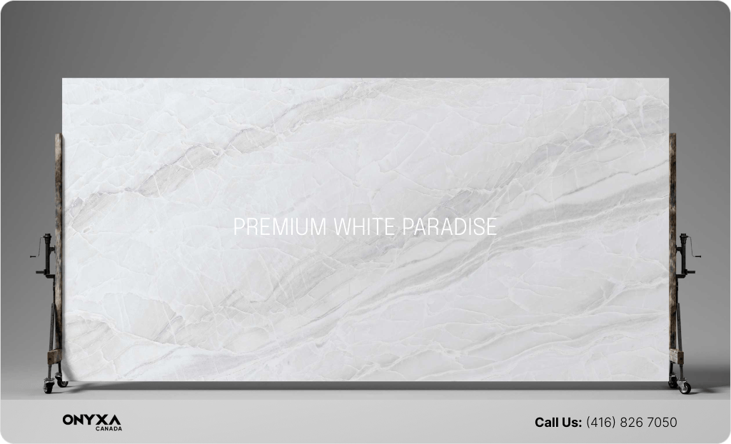 Porcelain slabs countertops PREMIUM WHITE PARADISE 2 min