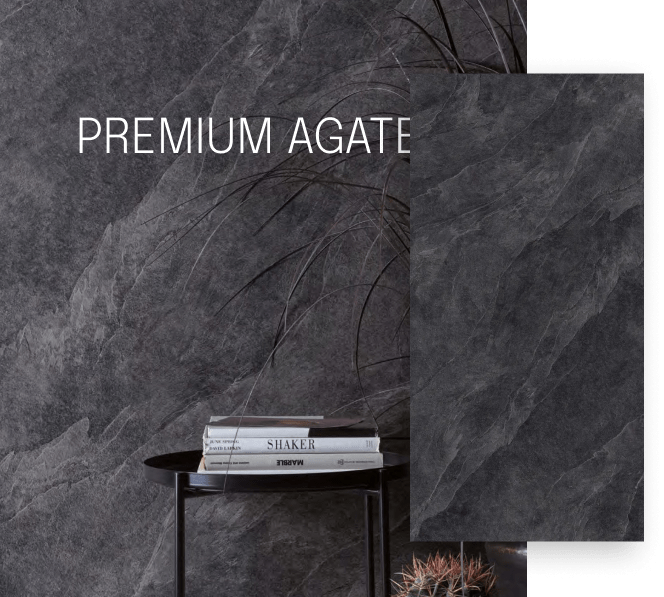 Porcelain Slab Campaign 10 PREMIUM AGATE BLACK