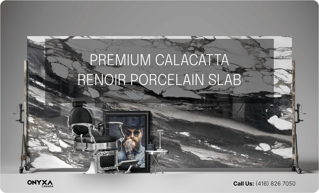 PREMIUM CALACATTA RENOIR PORCELAIN SLAB