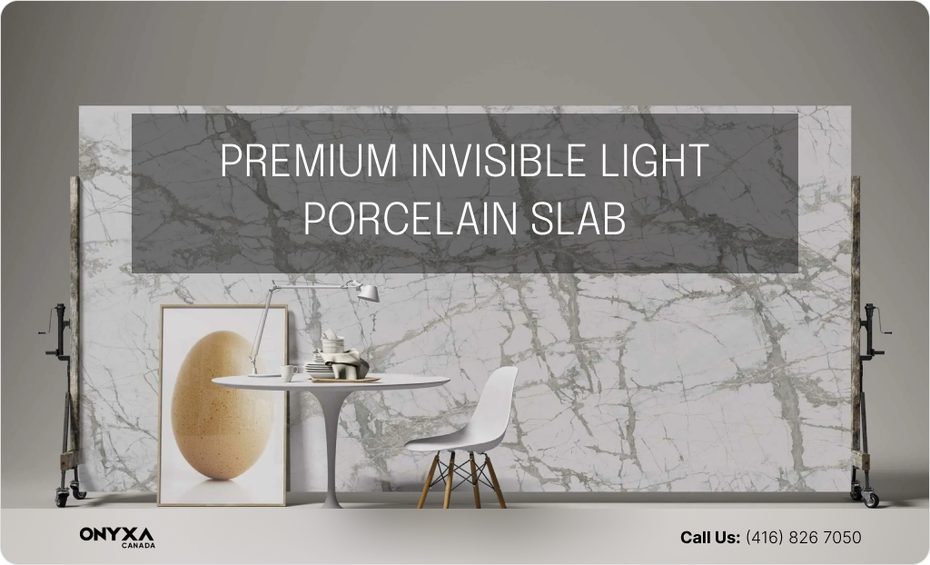 PREMIUM INVISIBLE LIGHT PORCELAIN SLAB